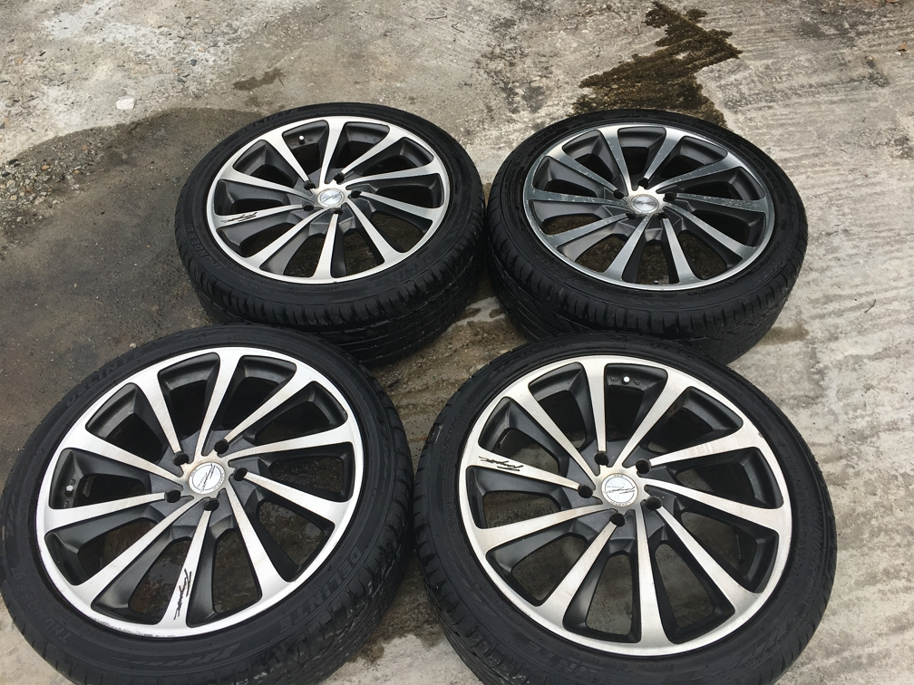 19吋軚鈴5x114 3 8j Et45 245 40 19 Price Com Hk 汽車買賣平台