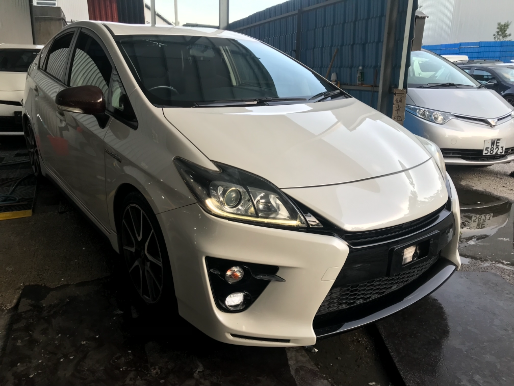 Бампер prius gs