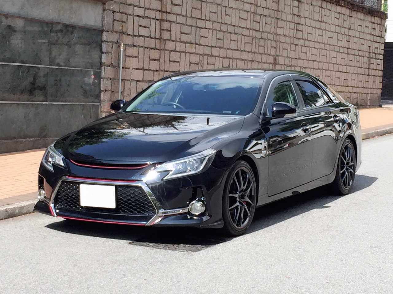 丰田toyota mark-x gs sports facelift