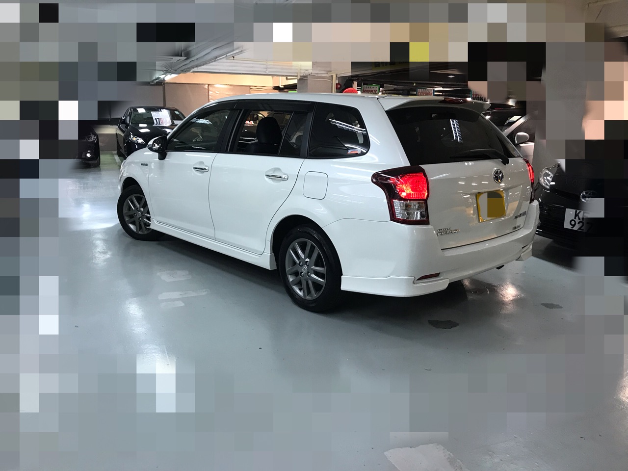 Toyota fielder wxb