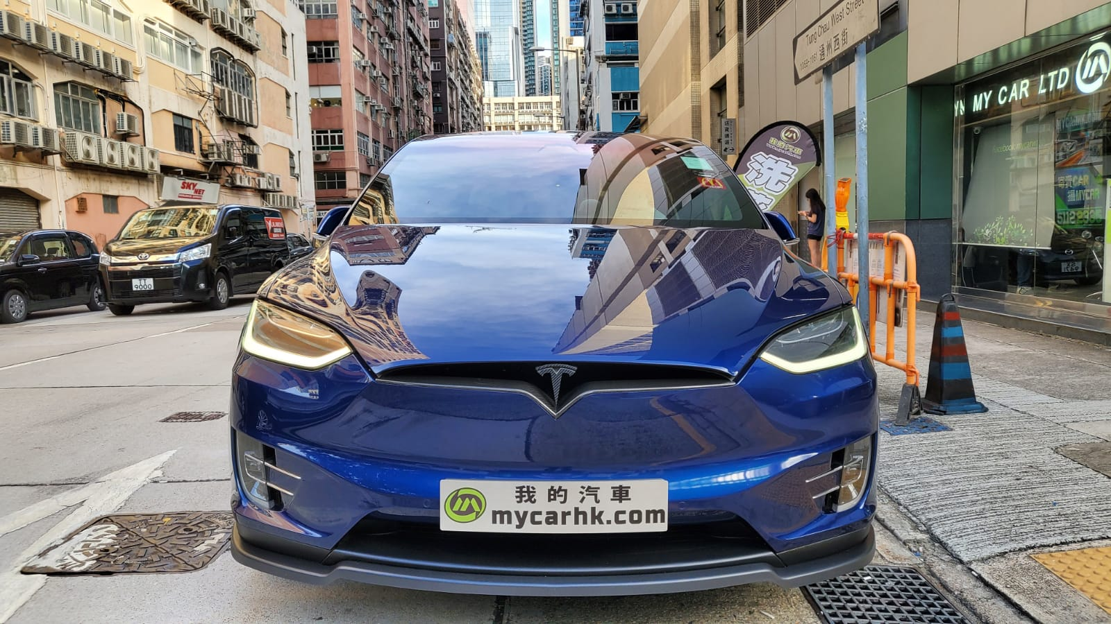 特斯拉 tesla model x p90d