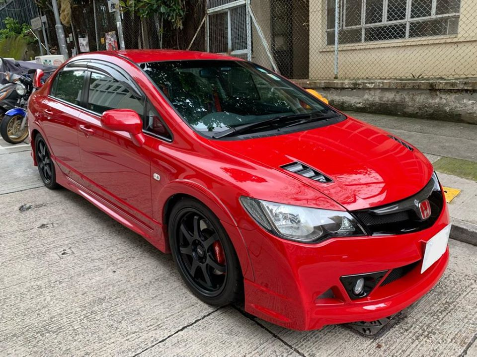 本田honda civic type r fd2 mugen rr