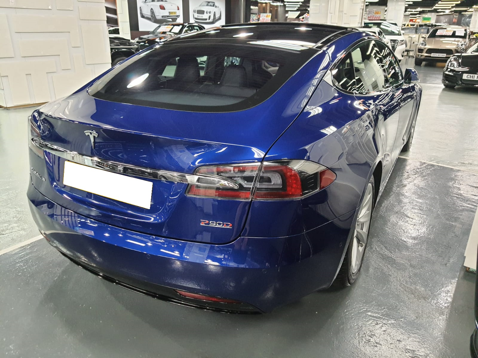 特斯拉 tesla model s p90d